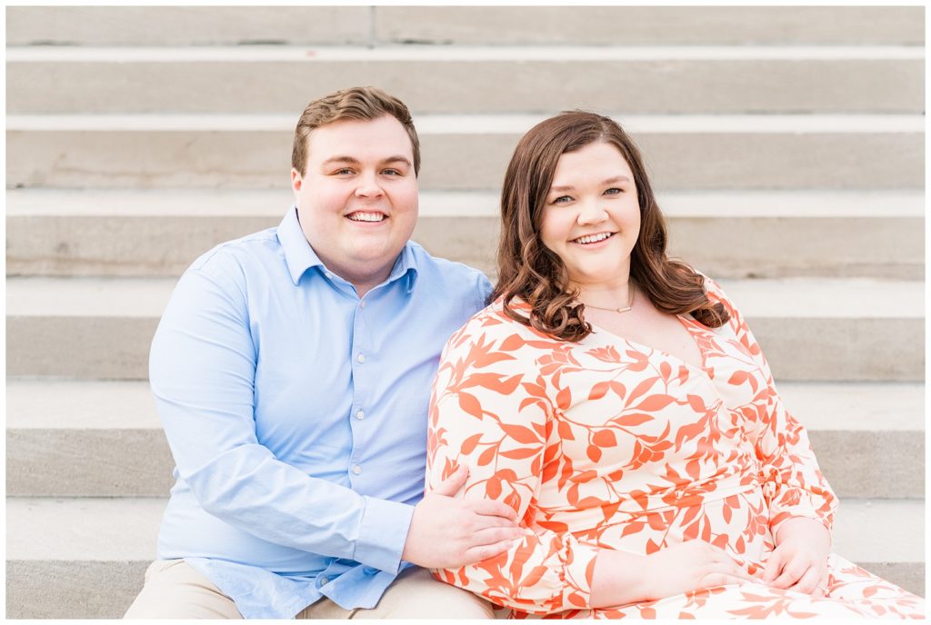Nelson-Atkins Museum engagement session by Bailey Pianalto Photography Kansas City engagement photographer