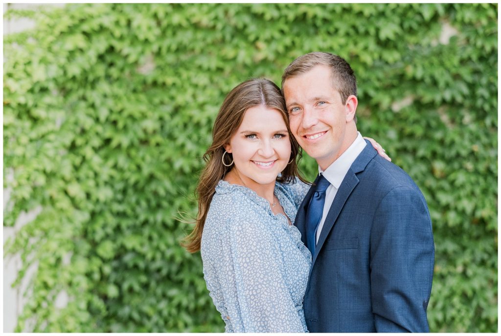 kauffman center summer engagement session Bailey Pianalto Photography